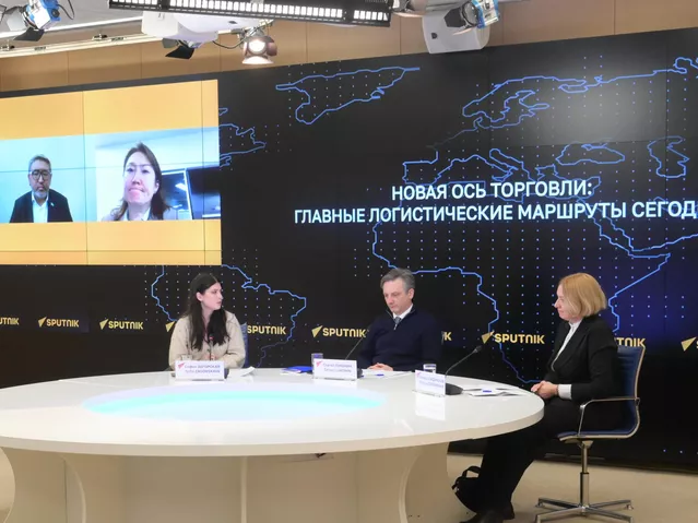 На круглом столе "России сегодня" обсудили новые маршруты между Азией и Европой - «Россия сегодня», 640, 28.04.2026